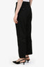 Comme des Garcons Black Wool Pleated Panelled Pants Size S