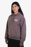Christian Dior Brown Cotton CD Logo Hoodie Size L