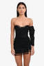 For Love & Lemons Black Lace One Shoulder Mini Dress Size XS
