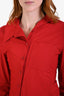Jacquemus Red Cotton 'La Chemise Pablo' Button-Down Shirt Size 32
