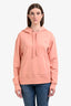 Acne Studios Pink 'Ferris Face' Hoodie Size S