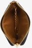 Celine Black/Brown Triomphe Canvas Coin Purse with Key Chain