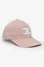 Celine Pink Triomphe Logo Baseball Hat Size M