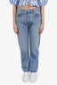 Agolde Blue Denim '90's Pinch Waist' Straight Jeans Size 29