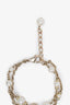 Pre-loved Chanel™ Faux Pearl Multistrand CC Charm Bracelet