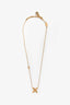 Louis Vuitton 2021 Gold Tone Collier Louisette Necklace
