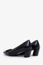 Roger Vivier Black Patent Leather 'Belle Vivier' Heels Size 36.5