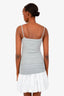 Miu Miu Grey Ribbed Seamless Tank Top Size XS/S