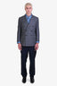Prada Blue Tapered Trousers Size 48
