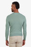 Ralph Lauren Purple Label Green Cashmere Crewneck Sweater Size S Mens
