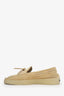 Fear of God x Ermenegildo Zegna Beige Suede Boat Shoe Size 9 Mens