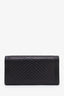 Pre-loved Chanel™ 2018 Black Caviar Chevron Boy Flap Long Wallet