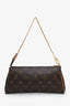 Louis Vuitton Monogram Eva Pochette Bag with Crossbody Strap