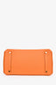 Hermès 2016 Orange Clemence Leather Birkin 35 GHW