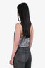 Maje Silver Sequins Crop Top Size 2
