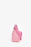 Gucci Palace Pink GG Monogram Canvas Half Moon Bag