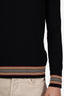 Burberry Black Wool Icon Striped Sweater Size M Mens