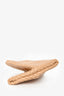 Bottega Veneta Beige Intrecciato 'Criss Cross' Clutch