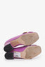 Gucci Pink Leather Marmont Heel Size 37.5
