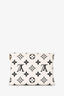 Louis Vuitton 2019 Black/White Monogram Kirigami Small Envelope Pochette