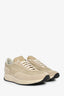 Common Projects Taupe Suede Canvas Track Sneakers Size 41