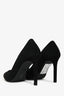 Stuart Weitzman Black Suede Dancer 95 Heels Size 37.5