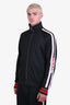 Gucci Black Web Detail Jacket Size S Mens