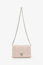 Christian Dior 2016 Pink Leather Diorama Wallet On Chain