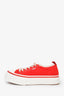 Ami Red Terry Cloth Low Top Ami 1980 Sneakers Size 40