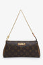 Louis Vuitton Monogram Eva Pochette Bag with Crossbody Strap