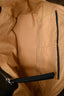 Tod's Brown/Black Logo Raffia Tote Bag