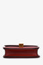Celine Red Leather Medium Box Bag