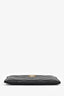 Pre-loved Chanel™ 2018-19 Black Chevron Quilted Lambskin Cardholder