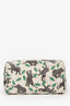 Gucci Beige/Green Canvas 'Unicef' Elephant Graphic GG Boston Bag