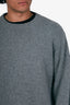 Gucci Two Tone Grey Wool Sweater Size M Mens