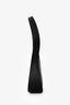 The Row Black Leather Half Moon Top Handle