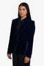 Tom Ford Blue Velvet Blazer Size 42