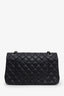 Pre-loved Chanel™ 2019 Black Quilted Lambskin Classic Medium Double Flap