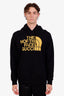 The North Face x Gucci Black Cotton Logo Hoodie Size M Men's
