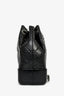 Pre-loved Chanel™ 2021+ Black Leather Two Tone Gabrielle Backpack