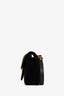 Gucci Black Velvet 'GG Marmont' Small Shoulder Bag