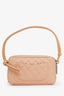 Pre-loved Chanel™ 2005-06 Beige Calfskin Quilted Ligne Cambon Pochette