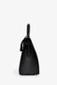 Hermès 2019 Black Epsom Leather Sellier Kelly 28 with Strap