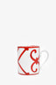 Hermès Red/White 'Balcon du Guadalquivir' n°2 Mug