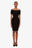 Herve Leger Black Bandage Dress Size XS