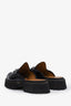 Gucci Black Patent Leather Horsebit Slip On Loafers Size 41 Mens