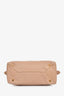 Burberry Pink Leather Greenwood Bowling Bag with Strap