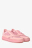 Stuart Weitzman Light Pink Rubber Leather Brooklyn Sneaker Size 10