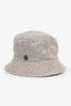 Maison Michel Pink/Green Tweed Bucket Hat Size L