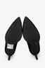Stuart Weitzman Black Suede Dancer 95 Heels Size 37.5